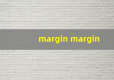 margin margin